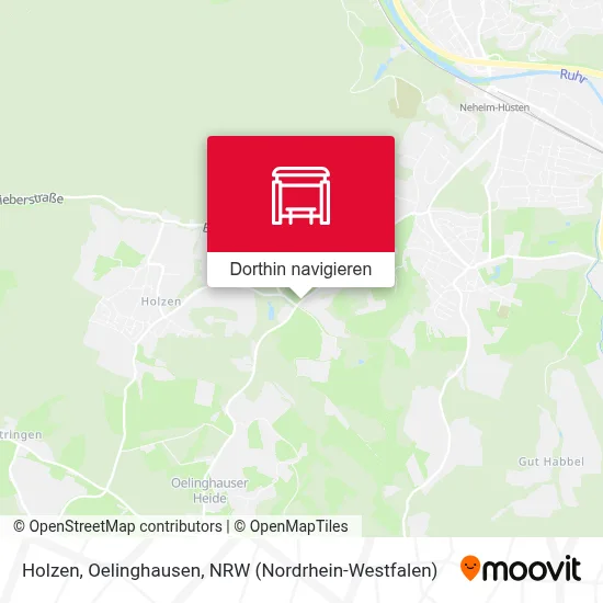 Holzen, Oelinghausen Karte