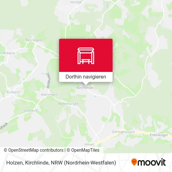 Holzen, Kirchlinde Karte