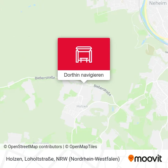 Holzen, Loholtstraße Karte