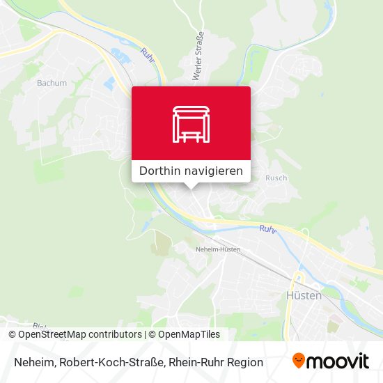 Neheim, Robert-Koch-Straße Karte