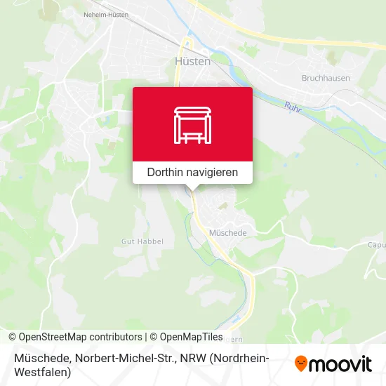 Müschede, Norbert-Michel-Str. Karte
