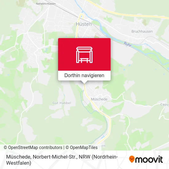 Müschede, Norbert-Michel-Str. Karte