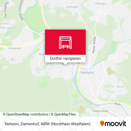 Neheim, Zamenhof Karte