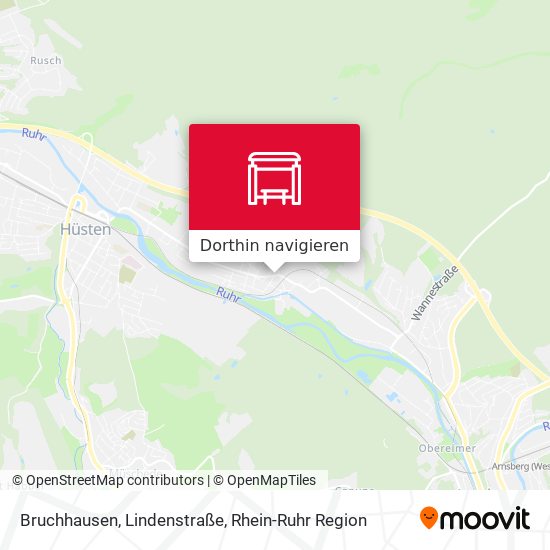Bruchhausen, Lindenstraße Karte