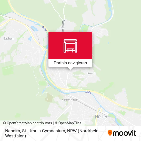 Neheim, St.-Ursula-Gymnasium Karte