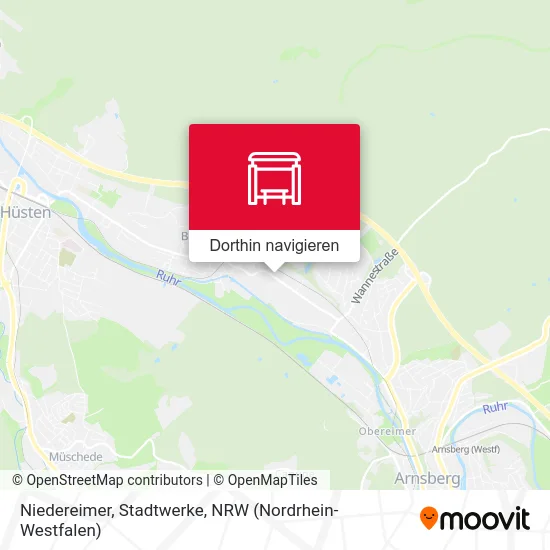 Niedereimer, Stadtwerke Karte