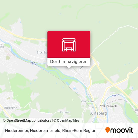 Niedereimer, Niedereimerfeld Karte