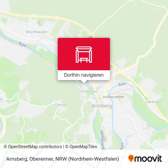 Arnsberg, Obereimer Karte