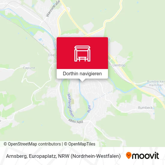 Arnsberg, Europaplatz Karte