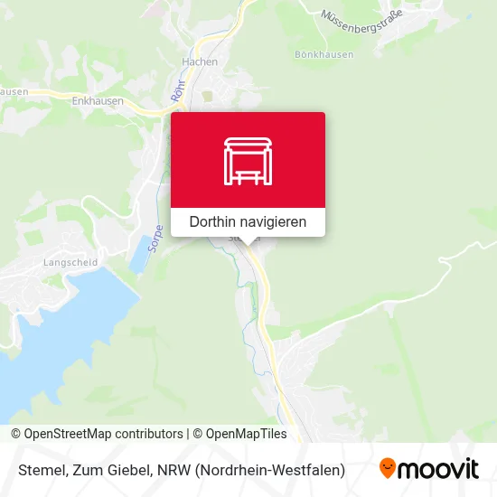 Stemel, Zum Giebel Karte