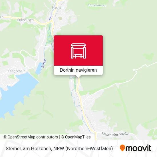 Stemel, am Hölzchen Karte