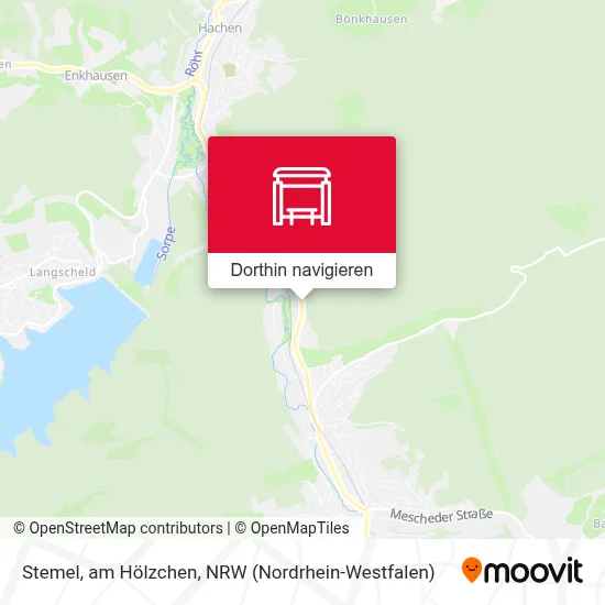 Stemel, am Hölzchen Karte