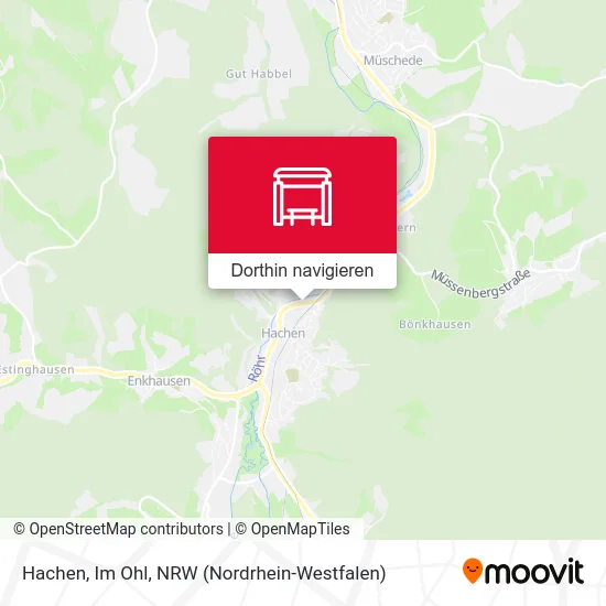 Hachen, Im Ohl Karte