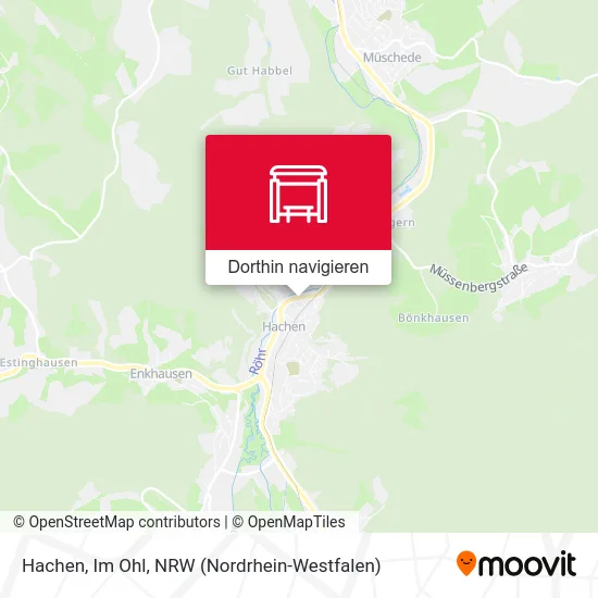 Hachen, Im Ohl Karte