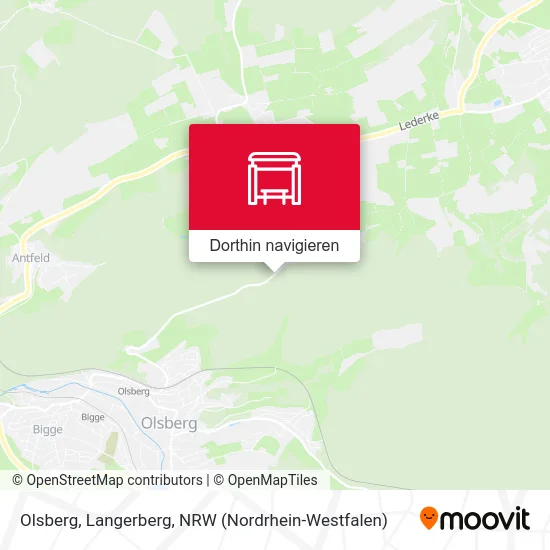 Olsberg, Langerberg Karte