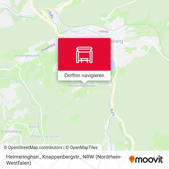 Helmeringhsn., Knappenbergstr. Karte