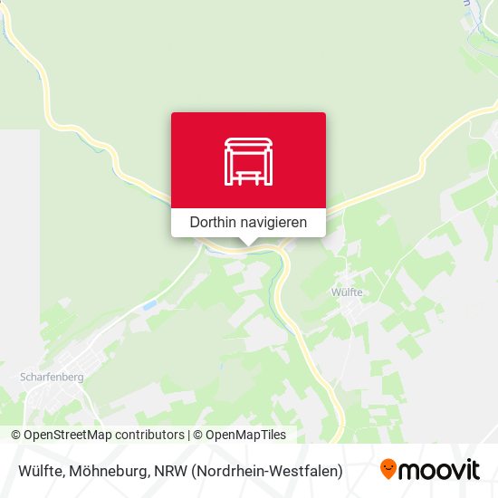 Wülfte, Möhneburg Karte