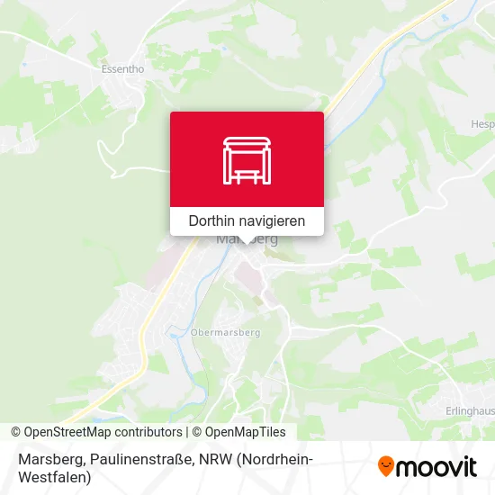 Marsberg, Paulinenstraße Karte