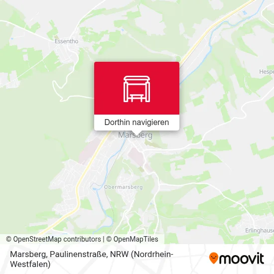 Marsberg, Paulinenstraße Karte