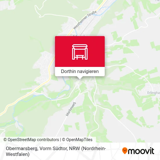 Obermarsberg, Vorm Südtor Karte