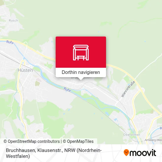 Bruchhausen, Klausenstr. Karte