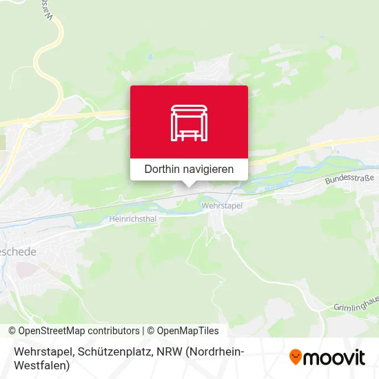 Wehrstapel, Schützenplatz Karte