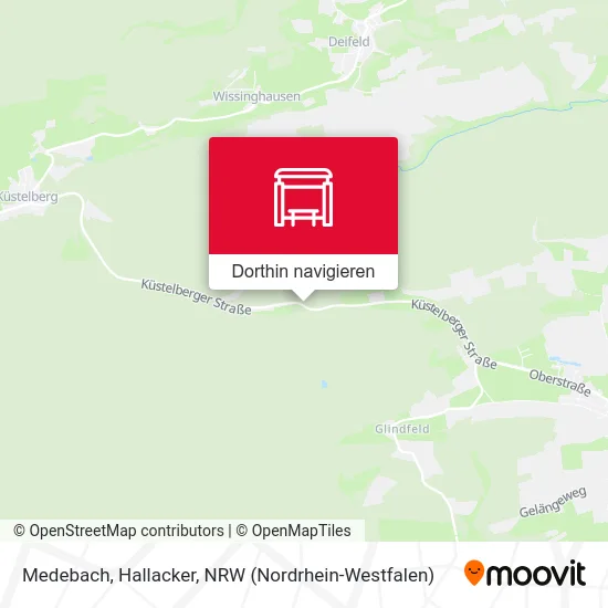 Medebach, Hallacker Karte