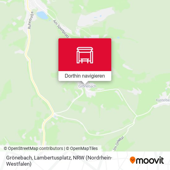 Grönebach, Lambertusplatz Karte