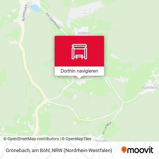 Grönebach, am Böhl Karte