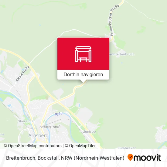 Breitenbruch, Bockstall Karte