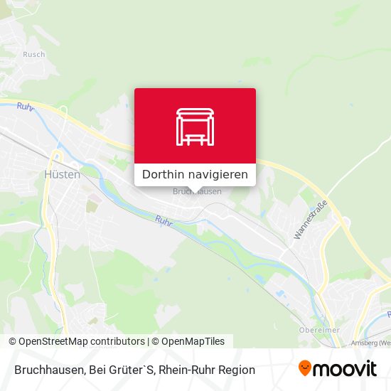 Bruchhausen, Bei Grüter`S Karte