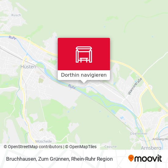 Bruchhausen, Zum Grünnen Karte