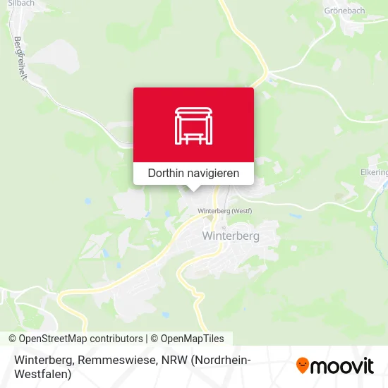 Winterberg, Remmeswiese Karte
