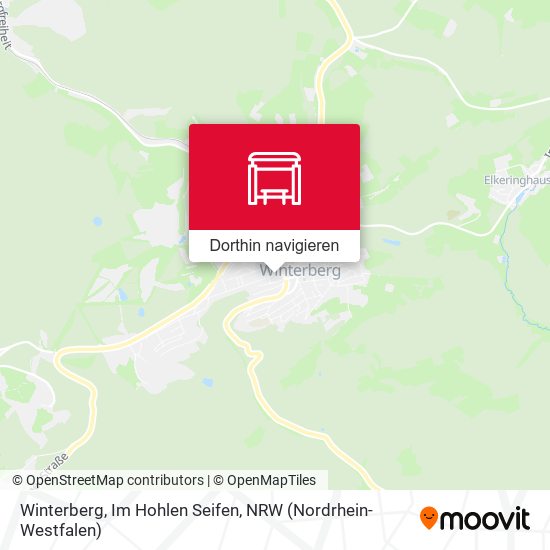 Winterberg, Im Hohlen Seifen Karte