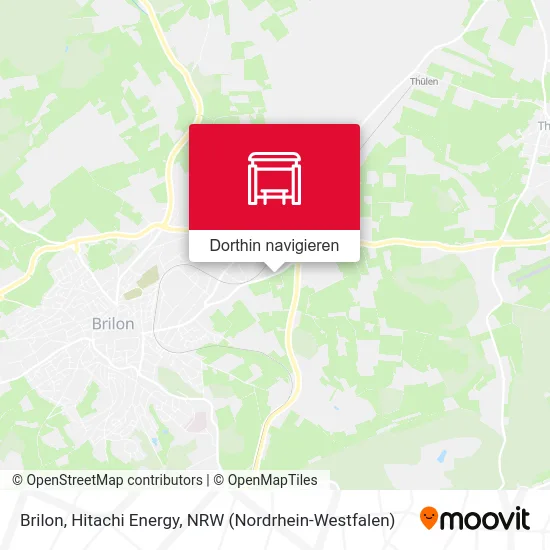 Brilon, Hitachi Energy Karte