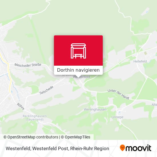 Westenfeld, Westenfeld Post Karte