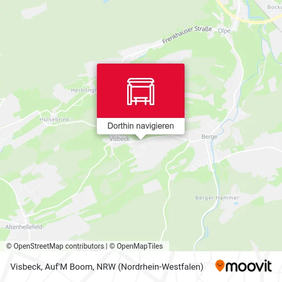 Visbeck, Auf'M Boom Karte
