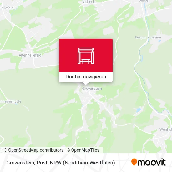 Grevenstein, Post Karte