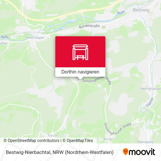 Bestwig-Nierbachtal Karte