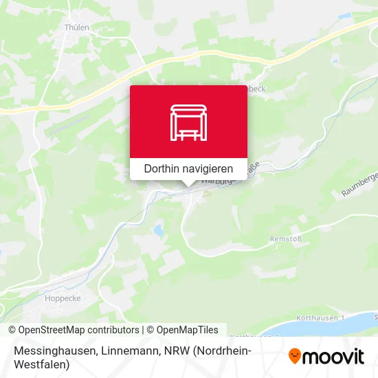 Messinghausen, Linnemann Karte