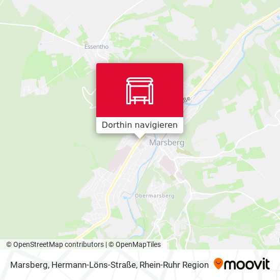 Marsberg, Hermann-Löns-Straße Karte