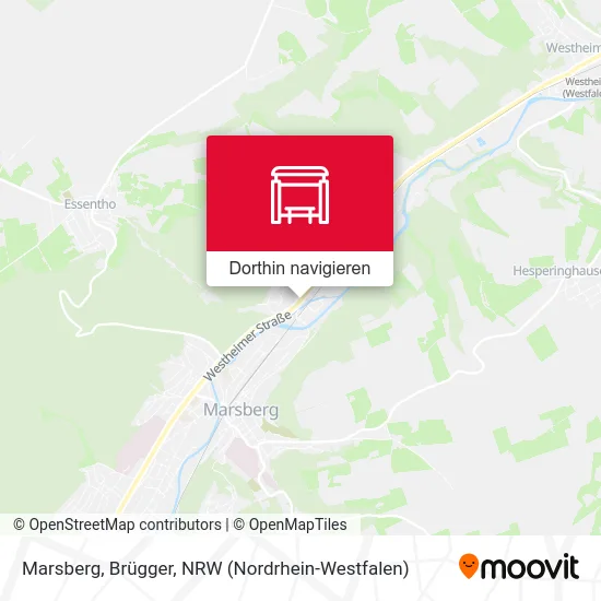 Marsberg, Brügger Karte