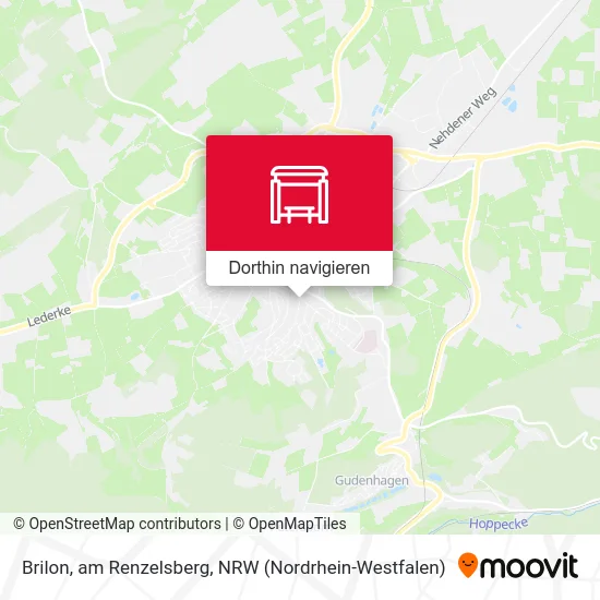 Brilon, am Renzelsberg Karte