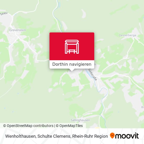 Wenholthausen, Schulte Clemens Karte