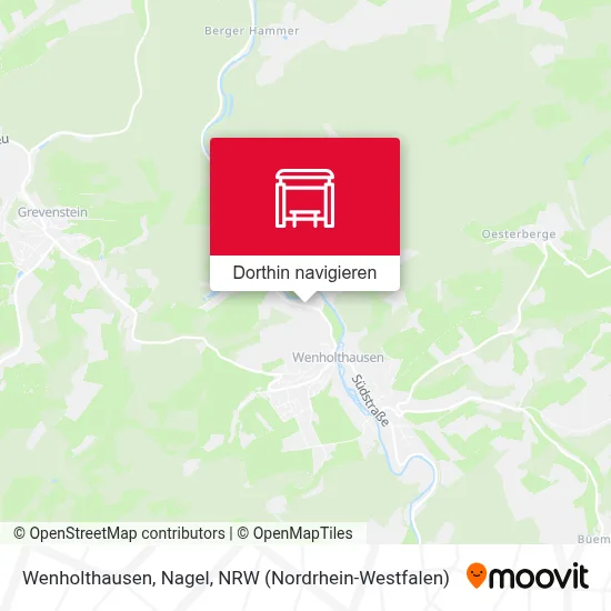 Wenholthausen, Nagel Karte