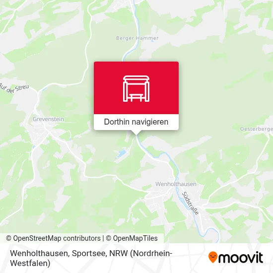 Wenholthausen, Sportsee Karte