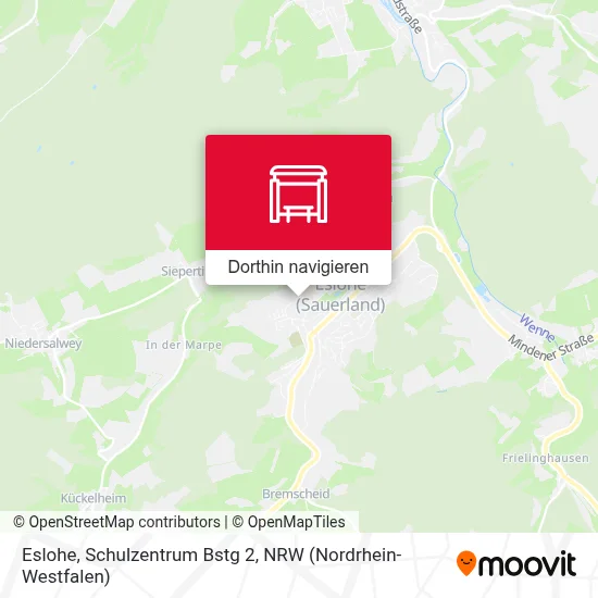 Eslohe, Schulzentrum Bstg 2 Karte