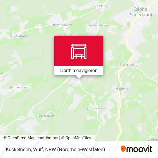 Kückelheim, Wulf Karte