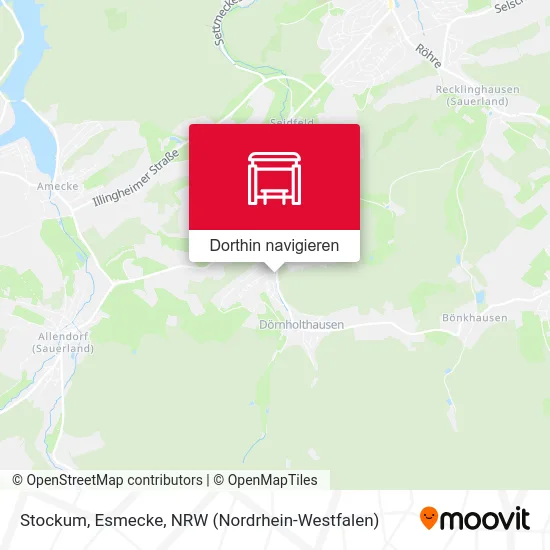 Stockum, Esmecke Karte