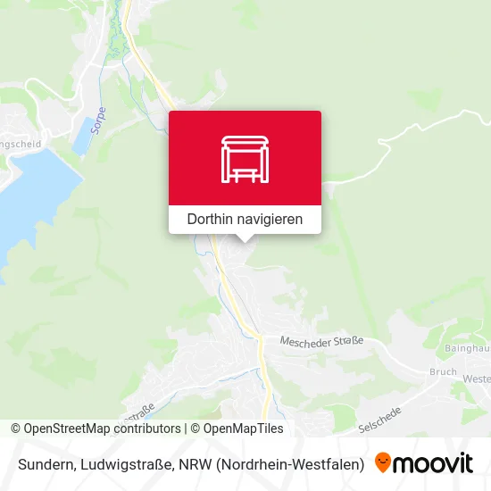 Sundern, Ludwigstraße Karte